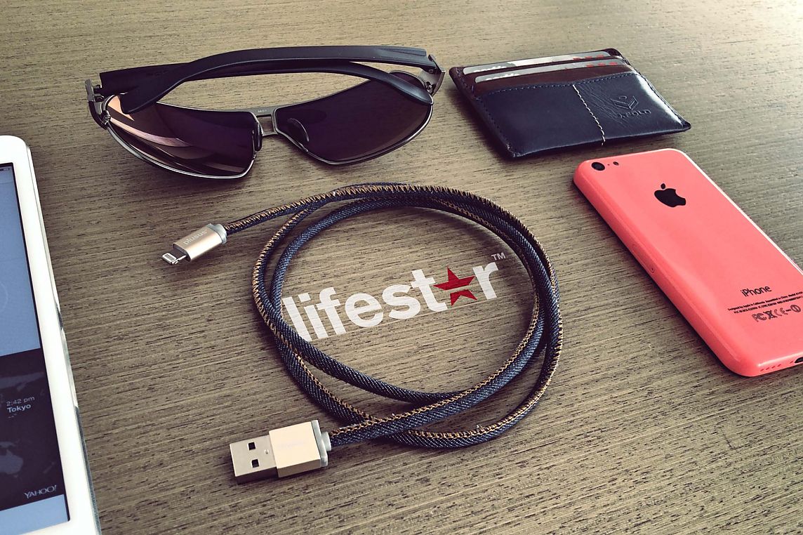 Кабель PlusUs Lightning to USB Cable Lifestar Premium 1m 