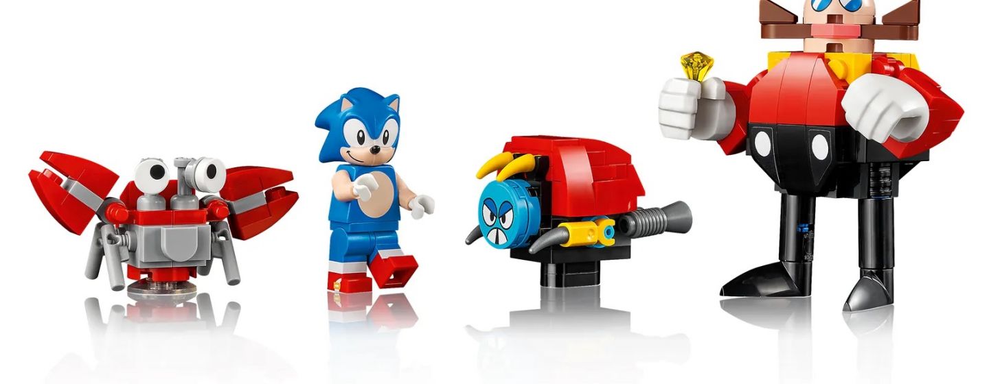 LEGO показала набор Sonic the Hedgehog