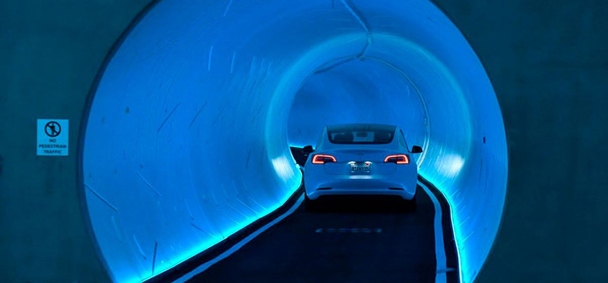 Boring Company построит подземные туннели для поездок на Tesla под центром Лас-Вегаса
