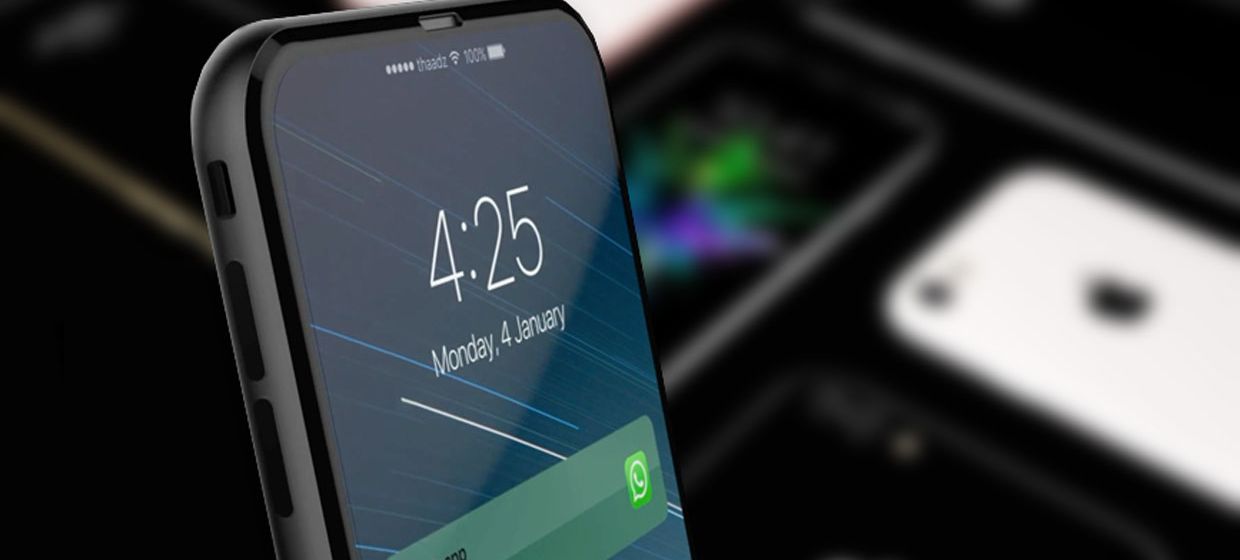 В сети обнаружена очередная порция фотоснимков прототипа iPhone 8