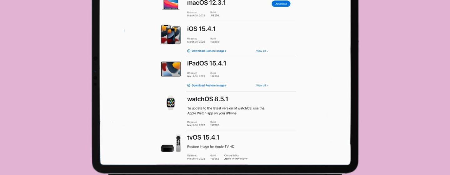 Apple исправила уязвимости в iOS 15.4.1 и macOS 12.3.1