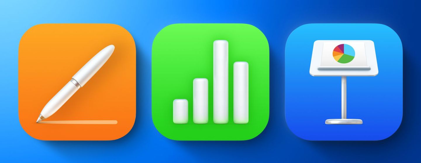 Apple обновила iWork Keynote, Numbers и Pages для Mac, iPad и iPhone