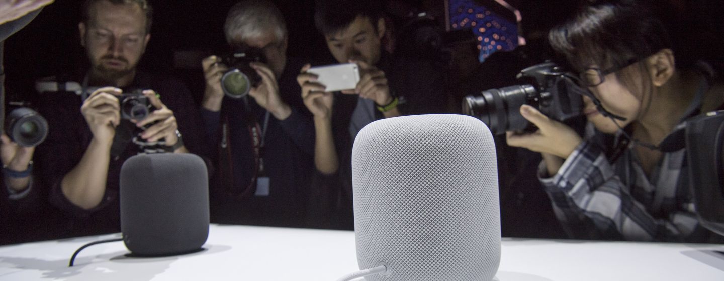 Состоялась официальная презентация HomePod – умной колонки от Apple