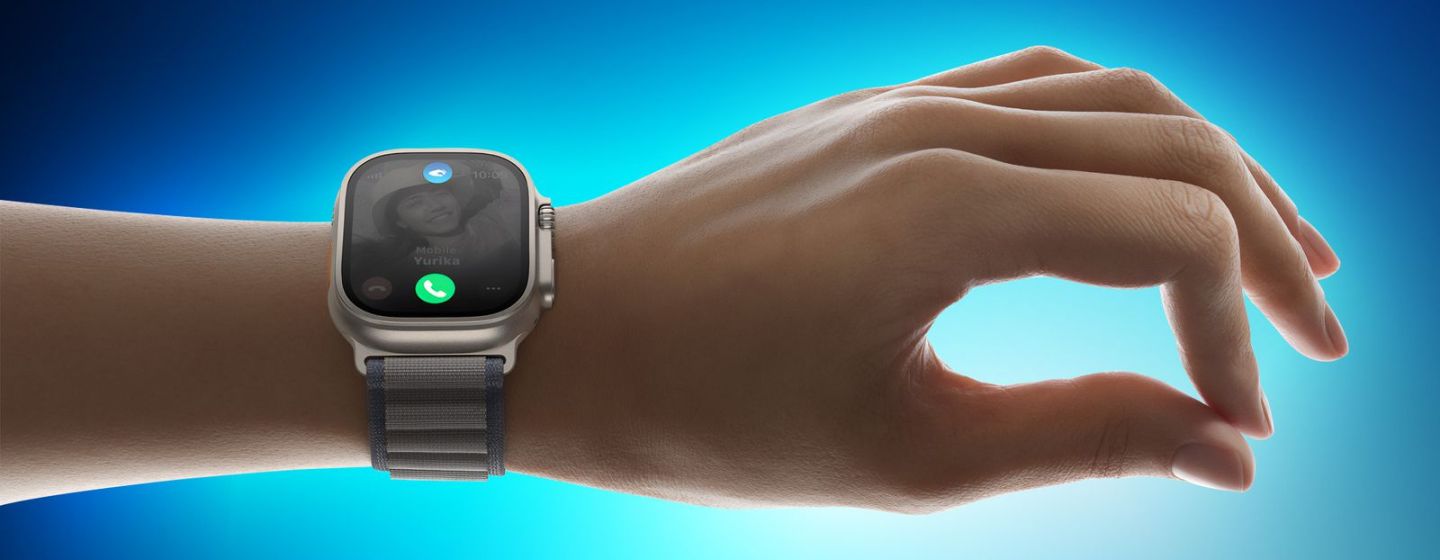 Что сделать с помощью жеста двойного касания на Apple Watch?