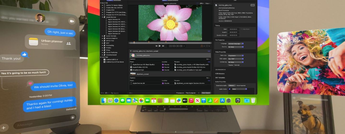 Функция виртуального дисплея Apple Vision Pro работает с компьютерами Intel