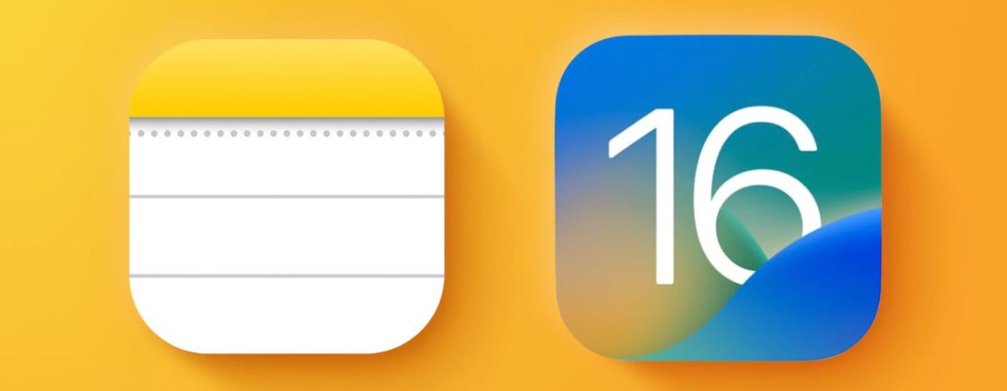 iOS 16: все новое в Заметки и Напоминания