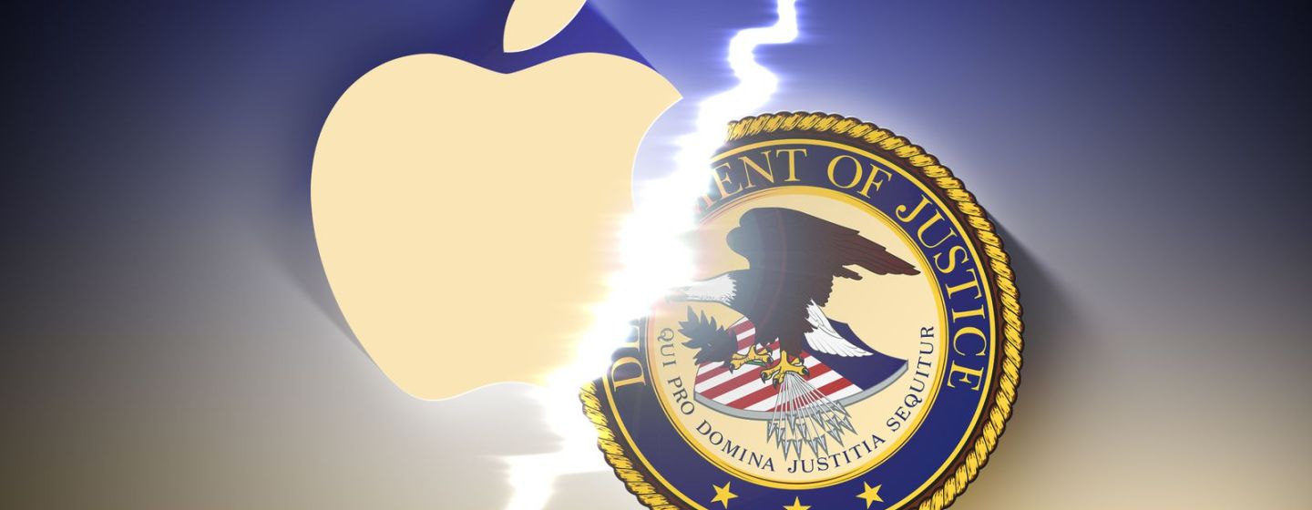 Министерство юстиции Соединенных Штатов подало в суд на Apple