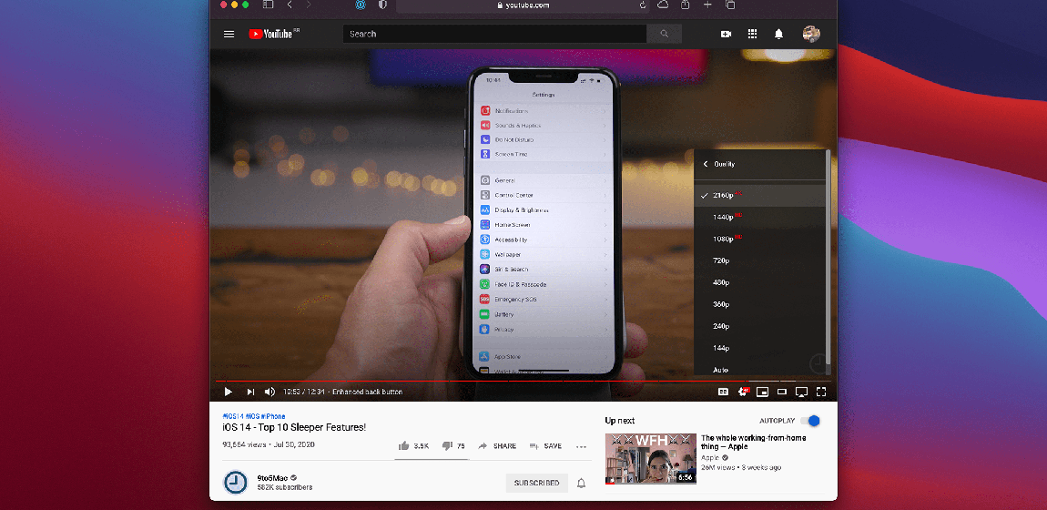 На Mac временно не смогут смотреть HDR-видео в YouTube