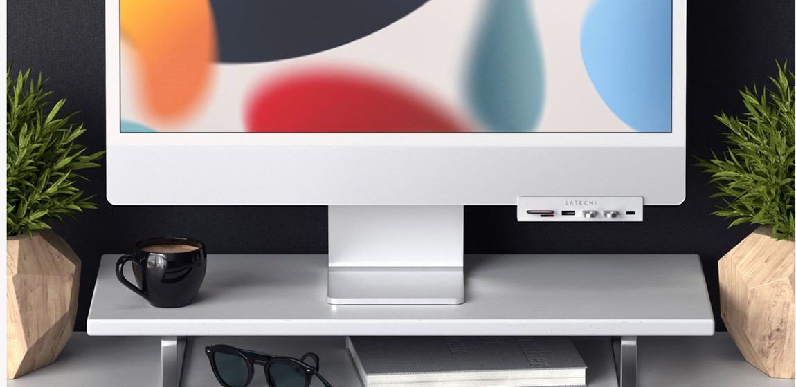 Satechi запускает новый концентратор с зажимом USB-C для iMac M1