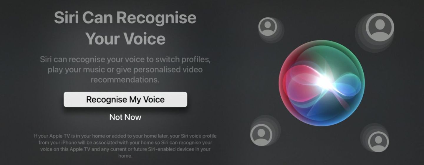 Apple TV получает новую функцию распознавания голоса Siri