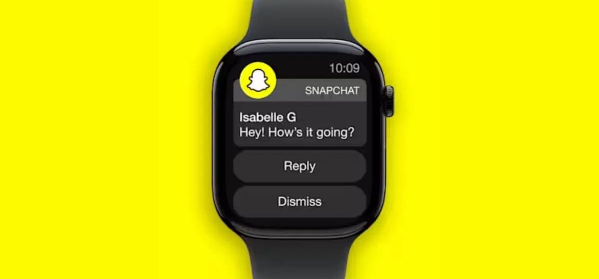 Snapchat тепер на Apple Watch Snapchat тепер на Apple Watch