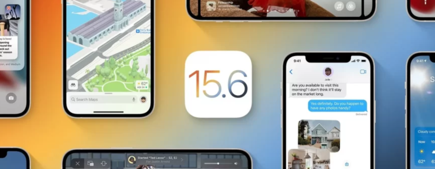 Apple выпустила финальную iOS 15.6