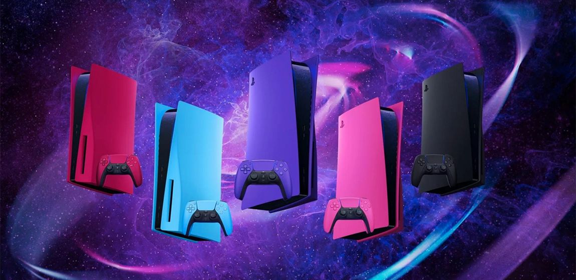 Sony представила цветные панели для PlayStation 5 и новые DualSense