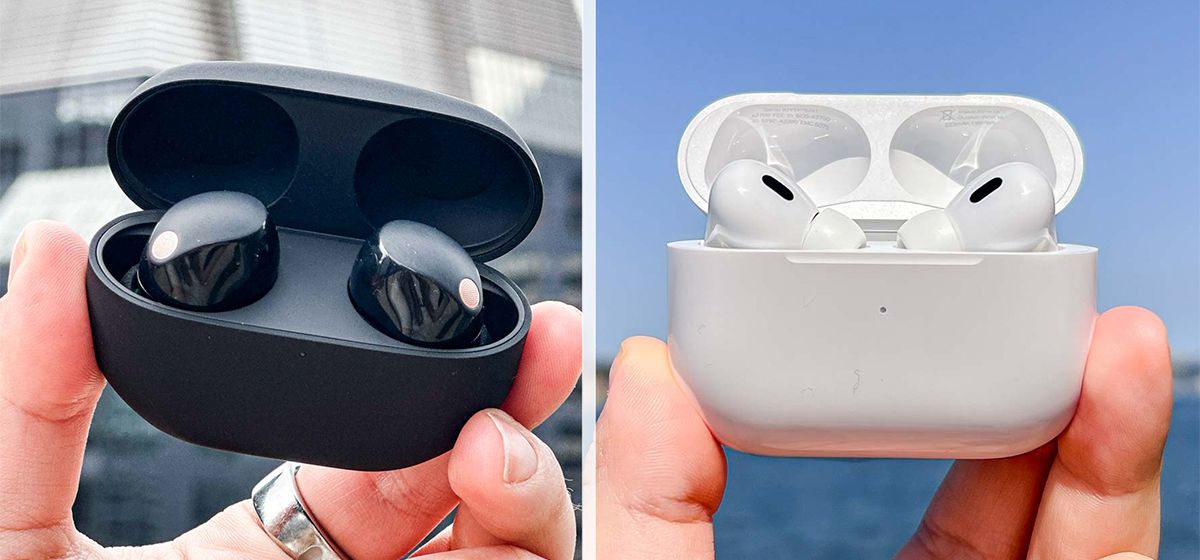 Порівняння Sony WF-1000XM5 vs Apple AirPods Pro 2: які навушники взяти?