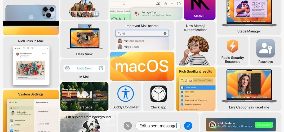 Apple выпустила шестую бета-версию macOS 13 Ventura