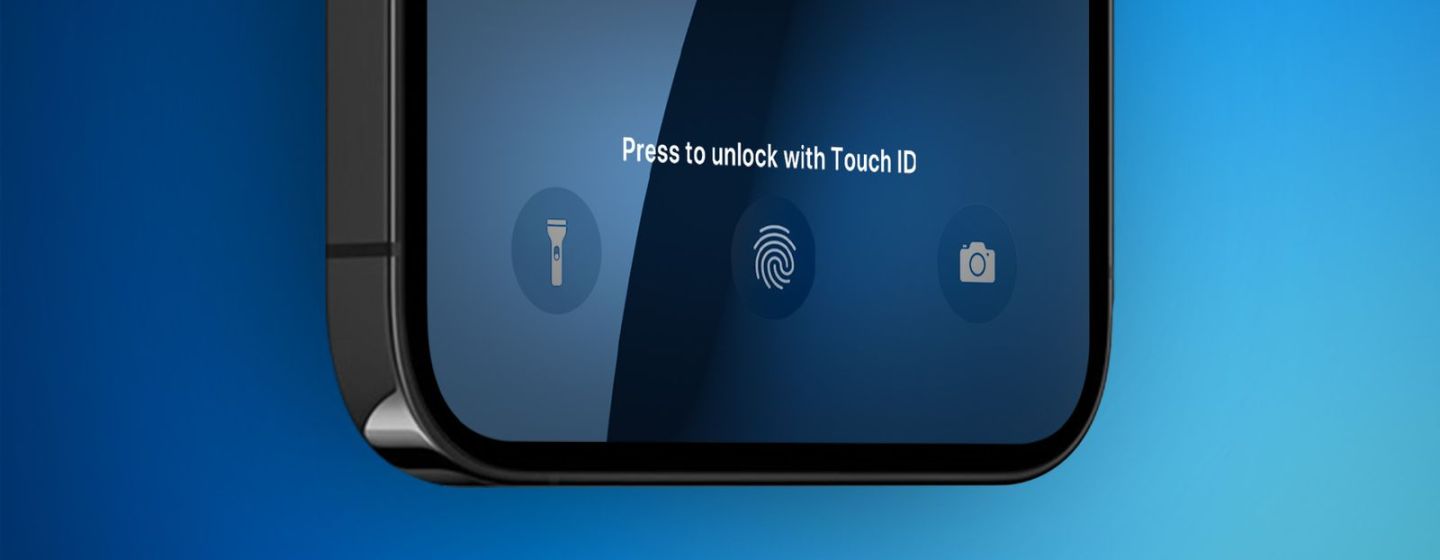 Apple работает над Touch ID под дисплеем