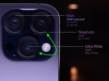 В iPhone 15 Pro Max изменят компоновку камер, чтобы добавить перископ с 6-кратным зумом