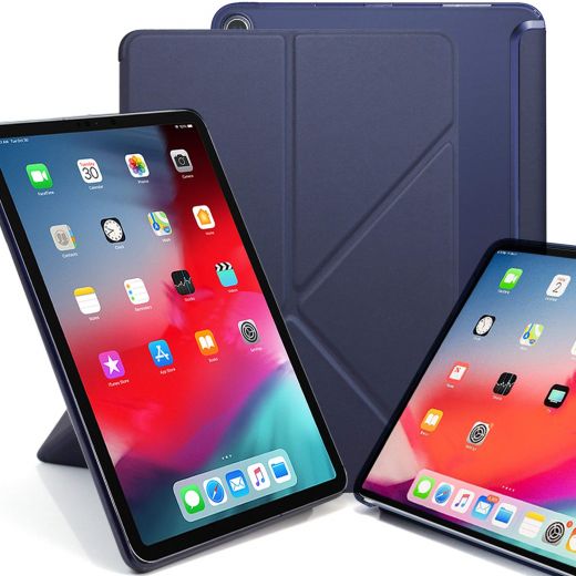 Чехол Khomo Origami Dual Case Cover Navy Blue для Apple iPad Pro 11" (2018)