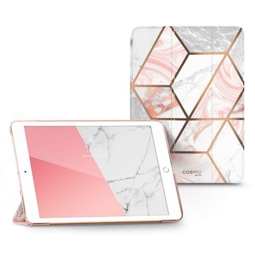 Чехол i-Blason Cosmo Case Marble Pink для iPad 10.2 (2019 | 2020 | 2021)