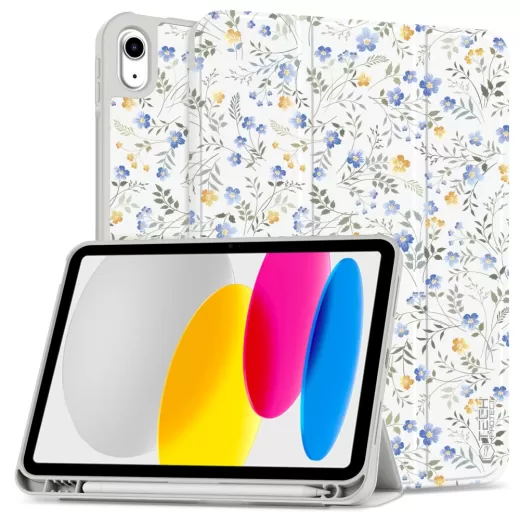 Чохол-підставка Tech-Protect Sc Pen Spring Flowers для iPad 11'' (2025) | iPad 10.9" (2022)