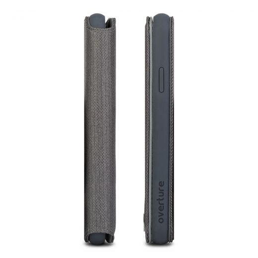 Чохол Moshi Overture Premium Wallet Case Herringbone Gray (99MO091052) для iPhone XS Max