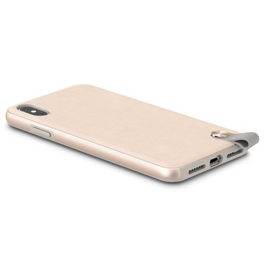 Чехол Moshi Altra Slim Hardshell With Strap Savanna Beige (99MO117112) для iPhone XS Max