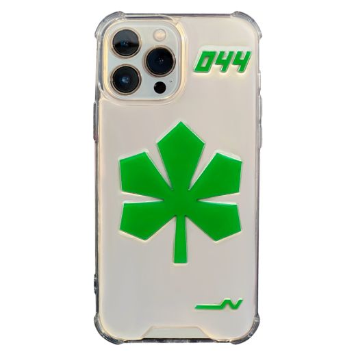 Чехол JV.CASE 044 Green для iPhone 14 Pro