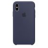 Чохол CasePro Silicone Case Midnight Blue для iPhone XS