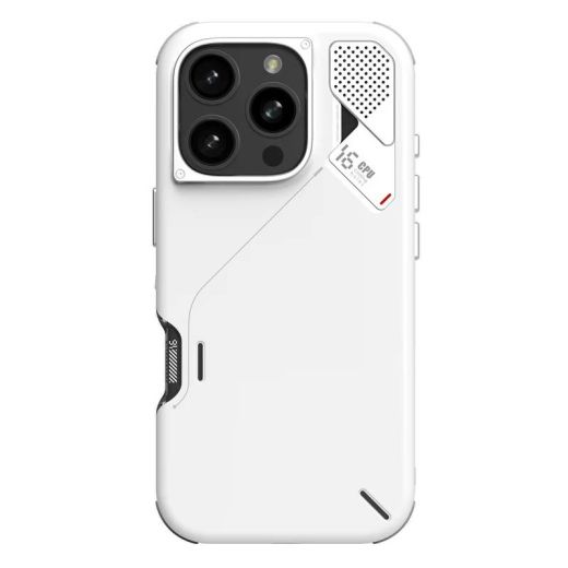 Чехол Aulumu A16 Slim Shockproof MagSafe White для iPhone 16 Pro Max