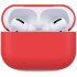 Чехол Apple Silicone Case Red для AirPods Pro