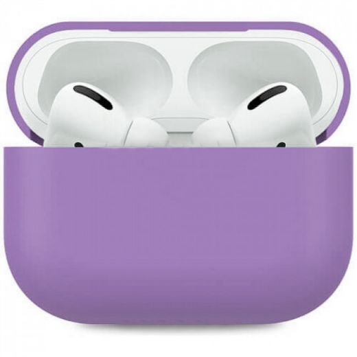 Чохол Apple Silicone Case Purple для AirPods Pro