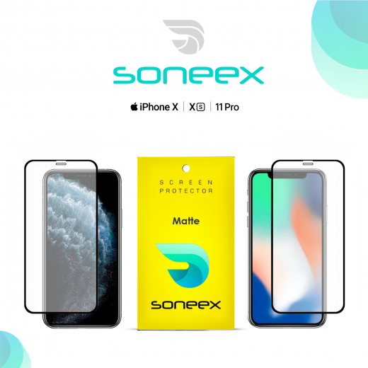 Защитное стекло Soneex Matte для iPhone 11 Pro/XS
