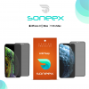 Защитное стекло антишпион Soneex Anti-Peep для iPhone 11 Pro Max/XS Max