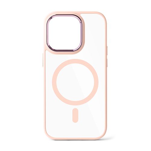 Чехол CasePro Crystal Shadow with MagSafe Pink Sand для iPhone 14