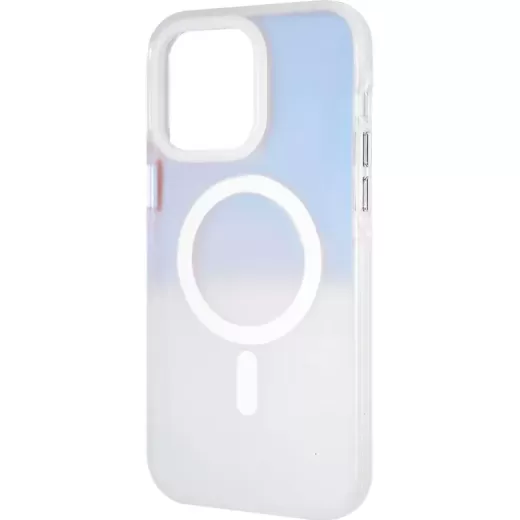 Чохол CasePro Shield Gradient with MagSafe White для iPhone 15 Pro Max