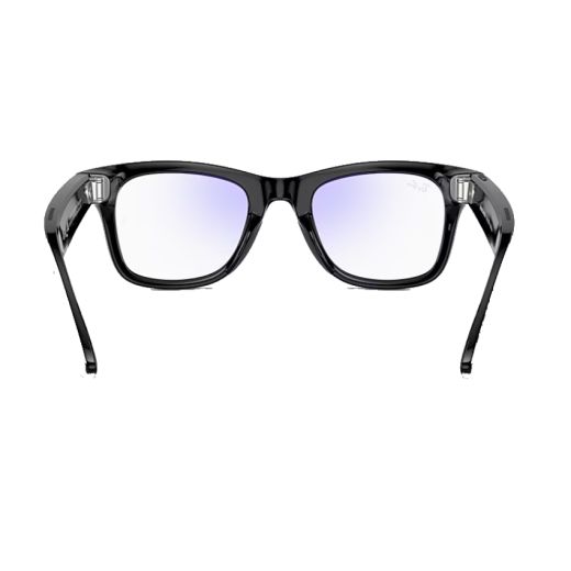 Розумні окуляри з камерою Ray-Ban Meta Wayfarer Shiny Black | Clear Transitions®