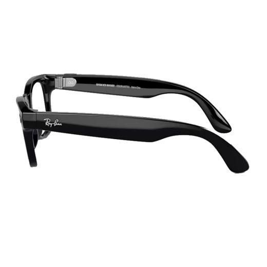 Умные очки с камерой Ray-Ban Meta Wayfarer Shiny Black | Clear Transitions®