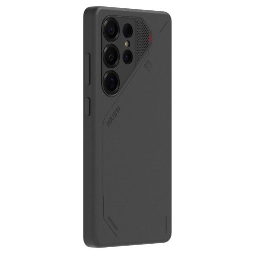Чехол с экокожи Aulumu S25 Vegan Leather Case Black для Samsung Galaxy S25 Ultra