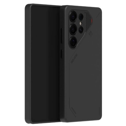 Чехол с экокожи Aulumu S25 Vegan Leather Case Black для Samsung Galaxy S25 Ultra