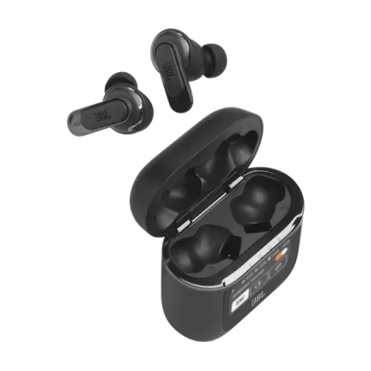Безпровідні навушники із сенсорним дисплеєм JBL Tour Pro 2 Black (JBLTOURPRO2BLK)