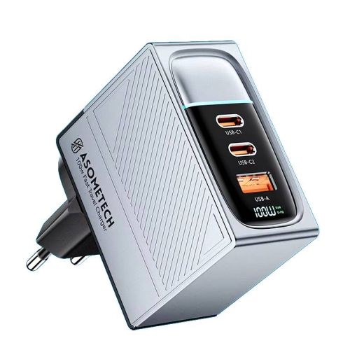 Швидка зарядка CasePro 100W GaN Charger PD