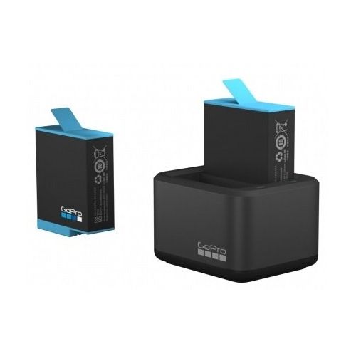 Зарядное устройство + аккумулятор GoPro Dual Battery Charger + Battery для Hero9 Black, Hero10 Black (ADDBD-001-EU)