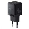 Швидка зарядка Baseus Palm Type-C+USB 20W Black (P10111608113-00)													