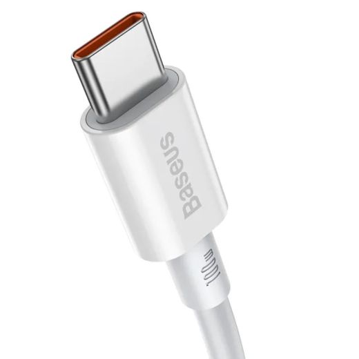 Кабель Baseus Superior Series2 Fast Charging Cable Type-C to Type-C 100W 2м White (P10365200211-04)	