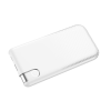 Повербанк (Внешний аккумулятор) Baseus Baseus Thin Version Wireless Charge Power Bank 10000 mAh White (PPALL-QY02)