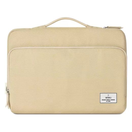 Чохол-сумка WIWU Ora Laptop Sleeve Series Beige для MacBook Pro 16" M1 | M2 | M3 (2021 | 2023)