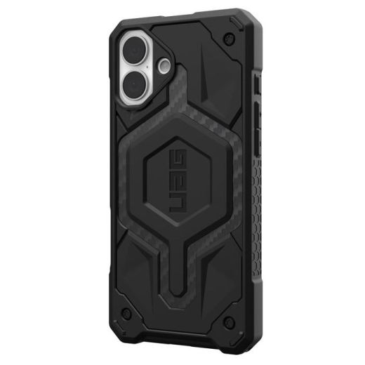 Противоударный чехол UAG Monarch Pro Magsafe Carbon Fiber для iPhone 16 Plus (114455114242)
