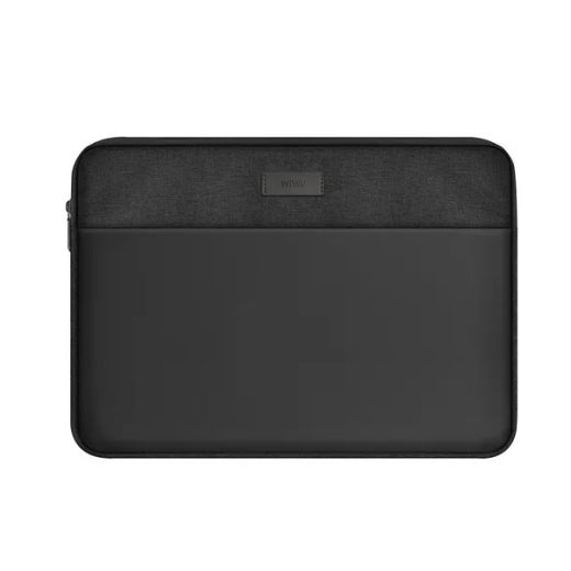 Чехол-сумка WIWU Minimalist Sleeve Series Black для MacBook Pro 14" M1 | M2 | M3 (2021 | 2023)