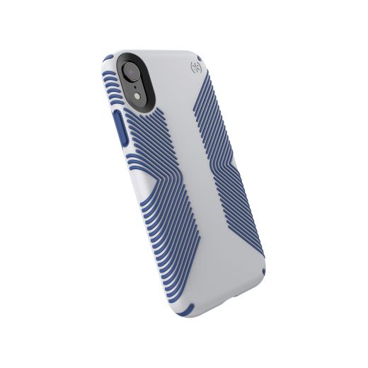 Чохол Speck Presidio Grip Microchip Grey/Ballpoint Blue (SP-117059-7569) для iPhone XR
