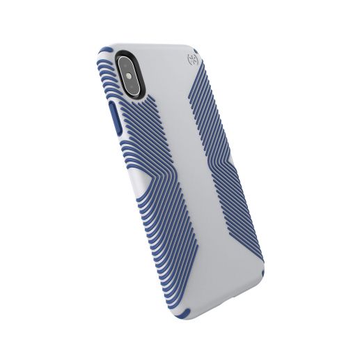 Чохол Speck Presidio Grip Microchip Grey/Ballpoint Blue (SP-117106-7569) для Apple iPhone XS Max